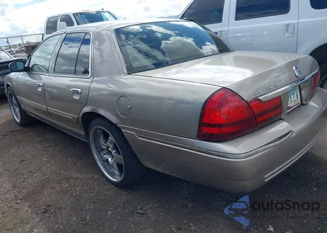 2003 Mercury Grand Marquis Gs from USA, damaged, VIN 2MEFM74W73X669618